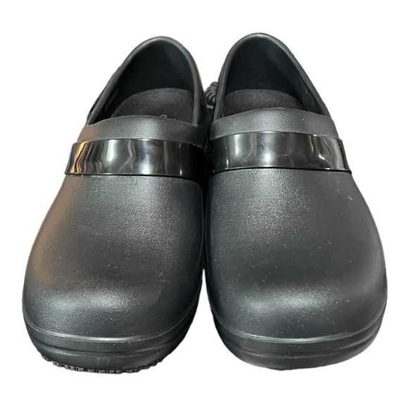 Crocs Black Neria Dual Comfort Shoes Size Woman’s 9 - Picture 6 of 10